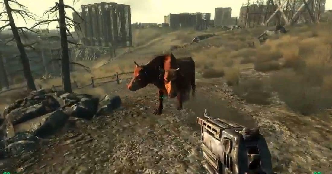 Мутанты Fallout 3: Брамин
