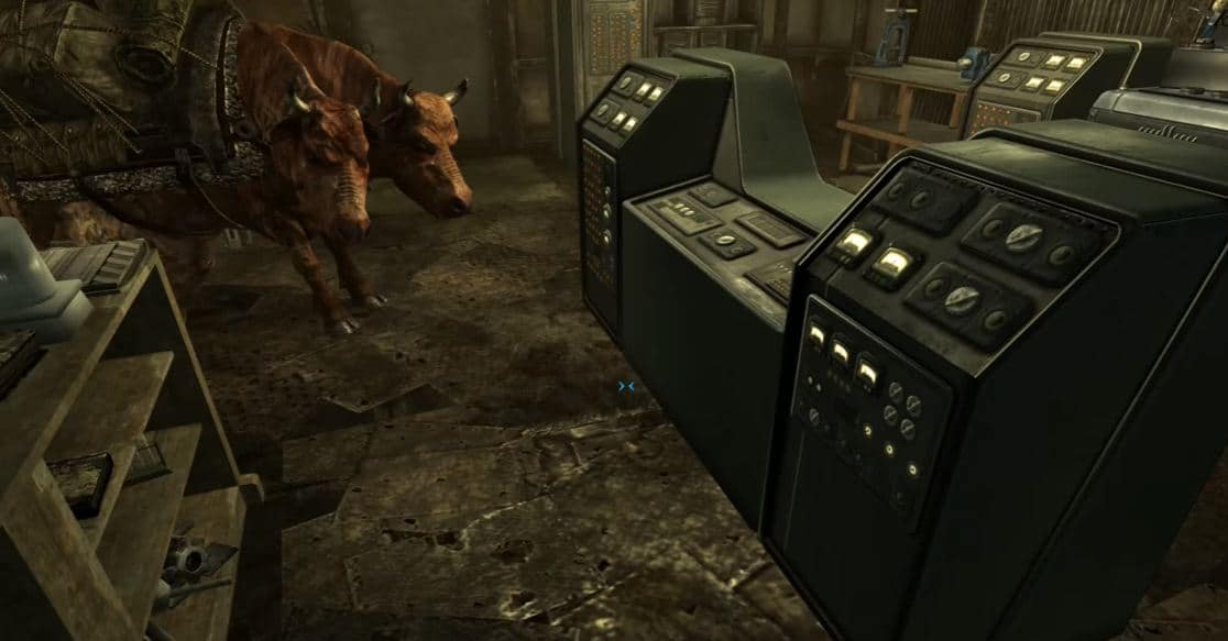 Мутанты Fallout 3: Брамин