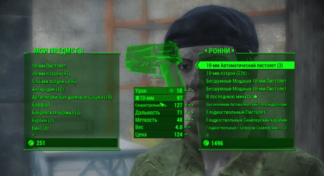 Патроны в Fallout 4