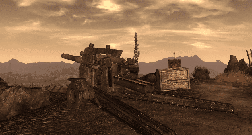 Квесты Fallout new Vegas: "Гаубица"